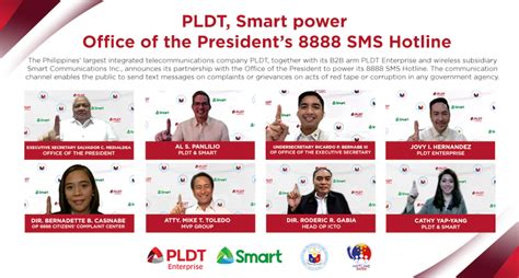 Palace launches OP 8888 SMS hotline in tie up with PLDT Smart.